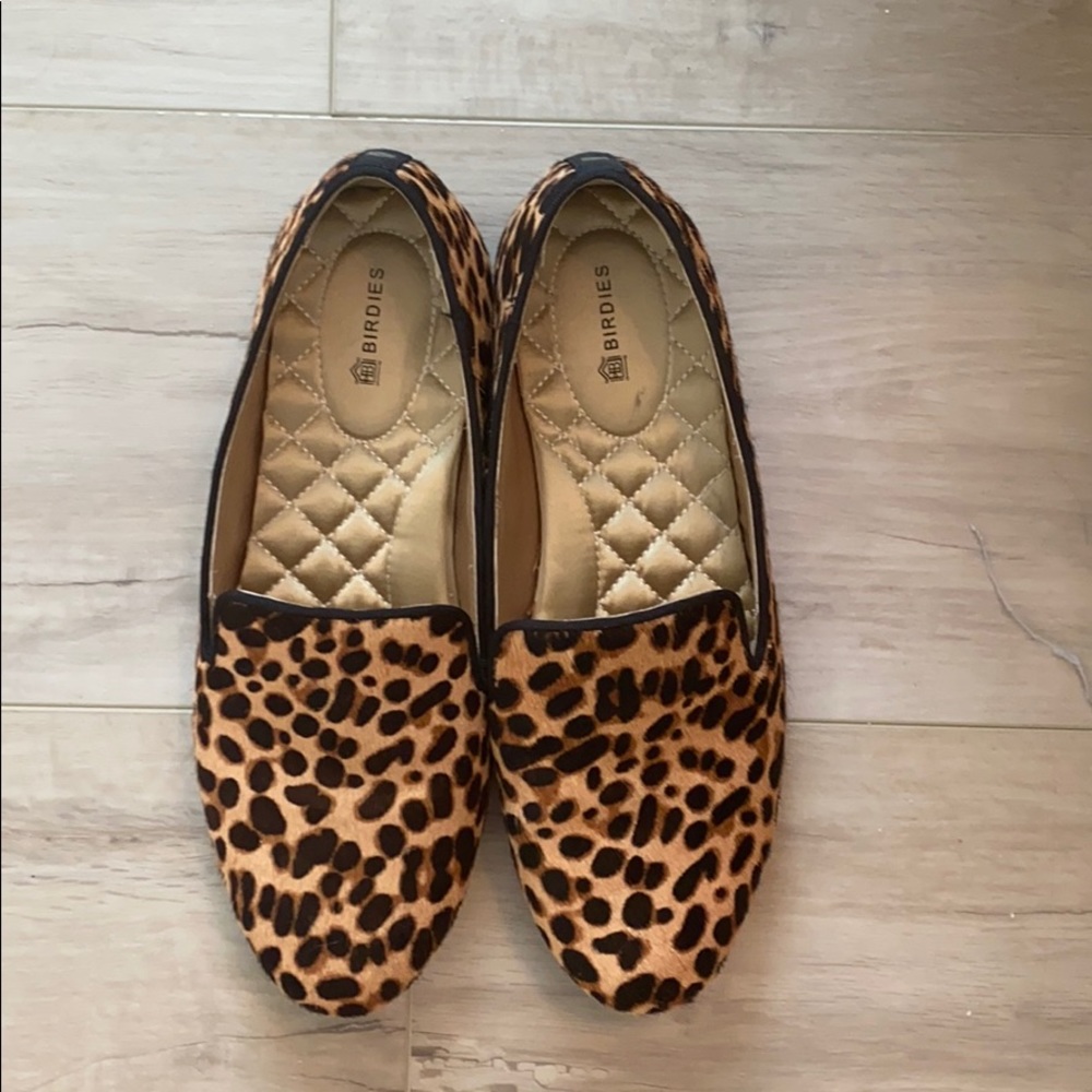 Birdies Leopard Print Flats